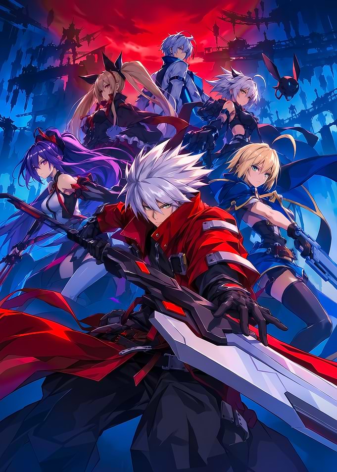 BlazBlue Entropy Effect X Poster