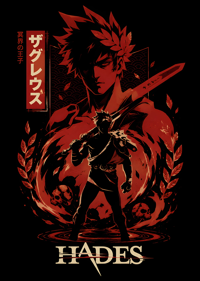 Zagreus Hades Game Fan Art