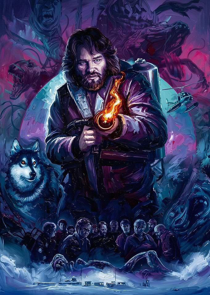 The Thing Movie Poster Art