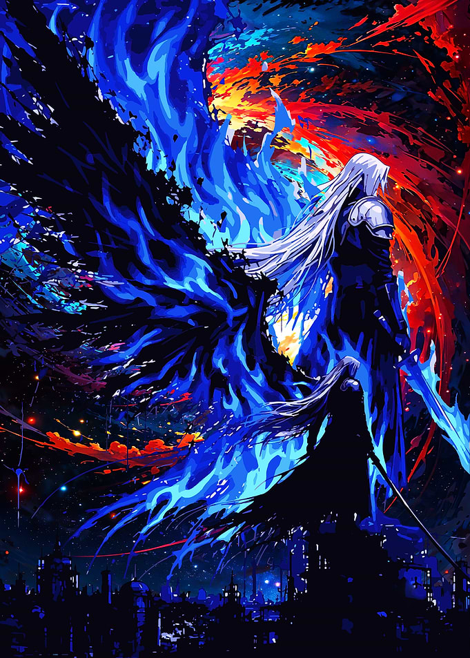 Sephiroth Final Fantasy VII Digital Art