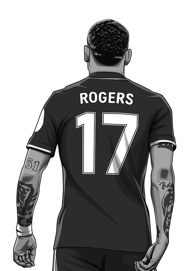 Morgan Rogers Black and White Version