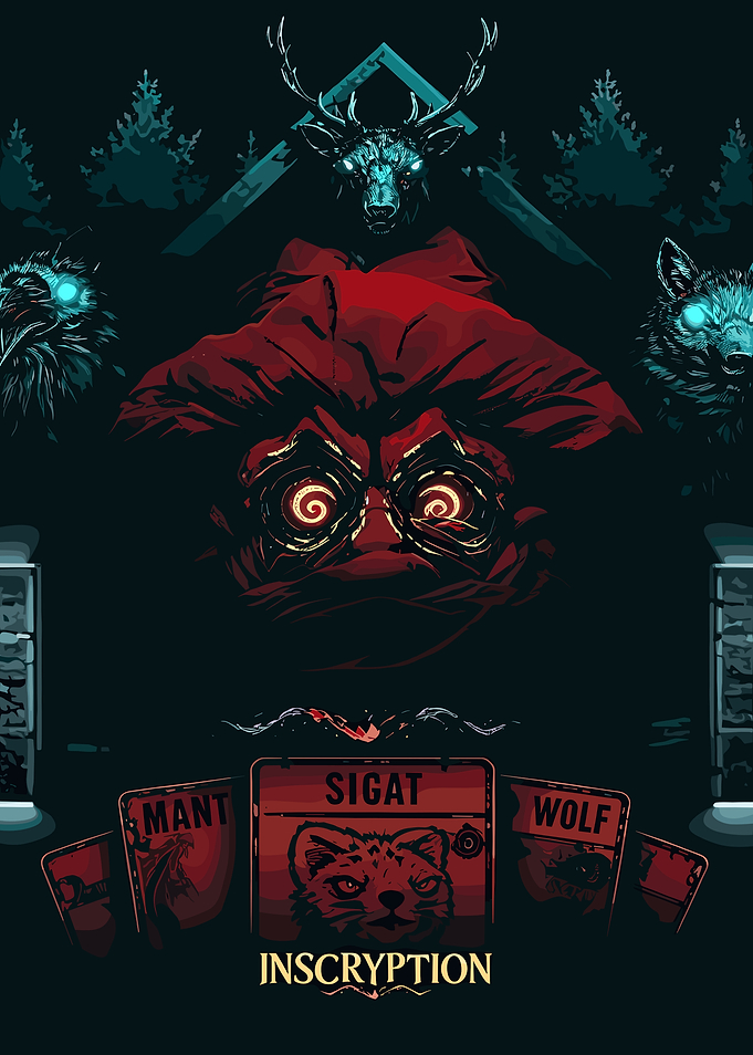 Inscryption Game Poster Art