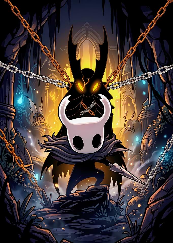 Hollow Knight and The Hollow Knight