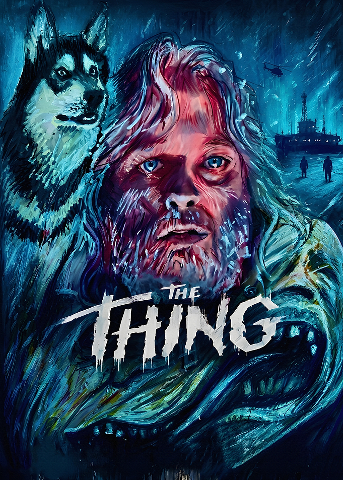 The Thing Movie Poster Art