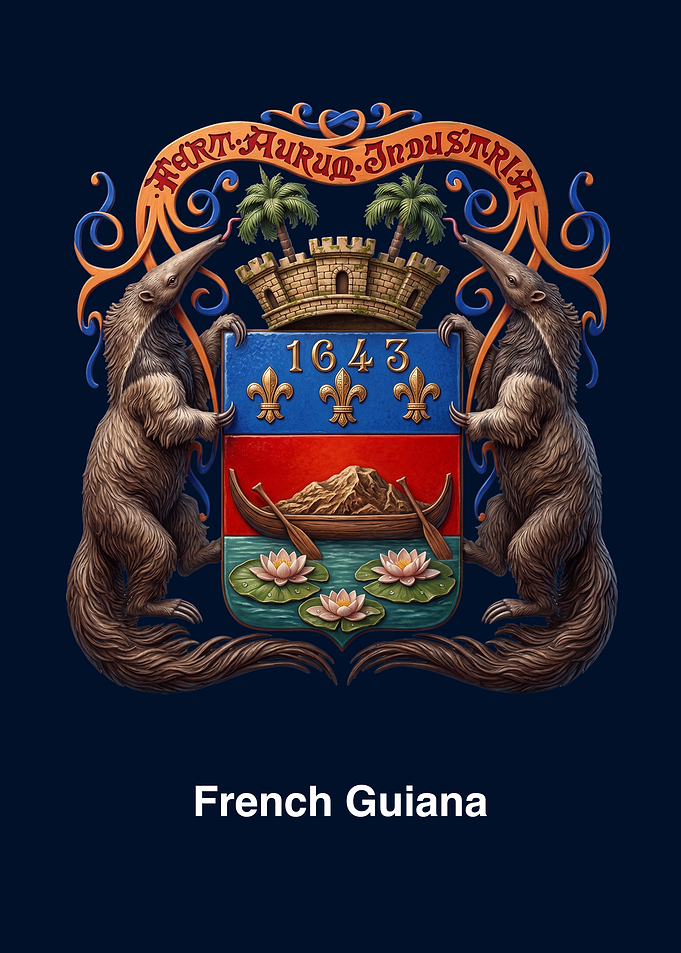 French Guiana Coat of Arms