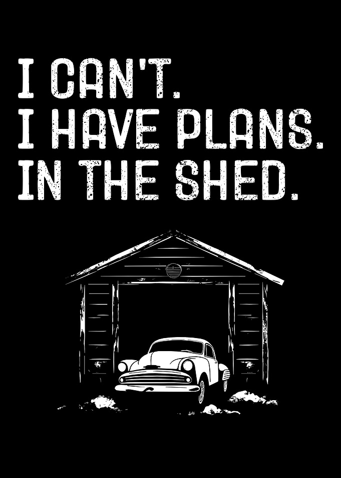 I Have Plans In The Shed