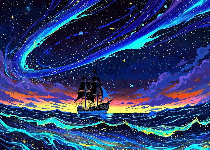 Sailing Through a Cosmic Ocean