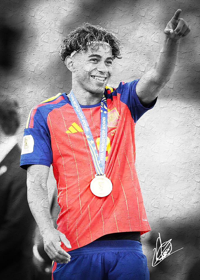 Lamine Yamal World Cup Celebration