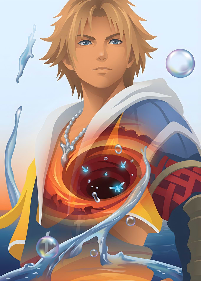 Tidus from Final Fantasy X