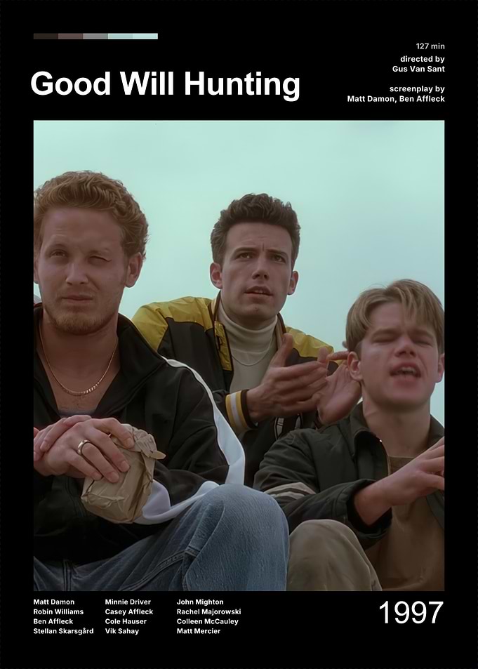 Good Will Hunting Movie Poster