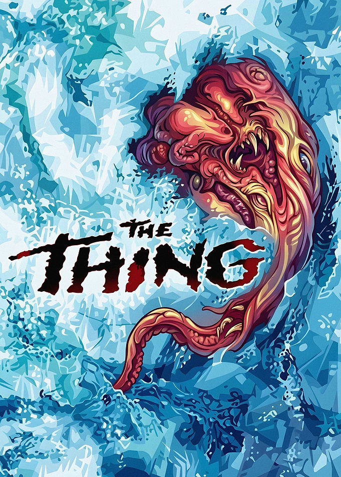 The Thing Movie Poster Art