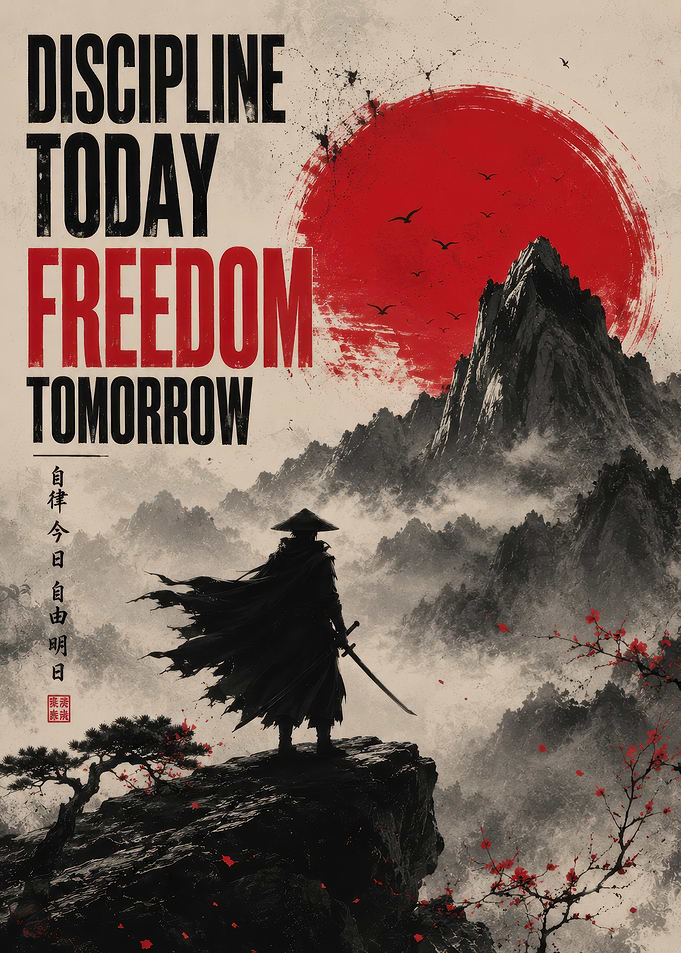 Samurai Discipline Today Freedom Tomorrow