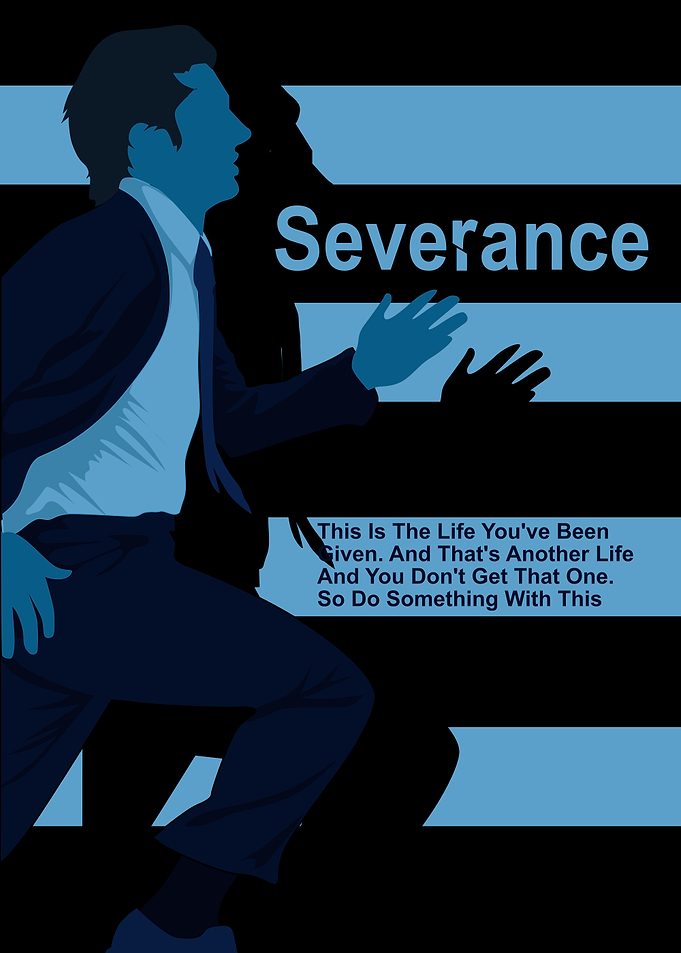 Severance Minimalist TV Show Poster