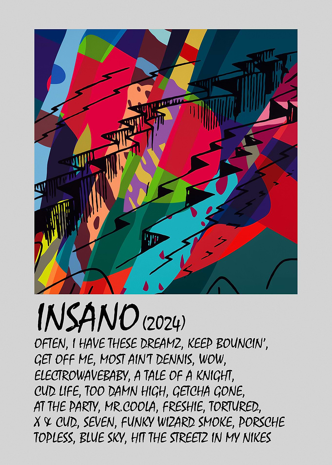 Kid Cudi Insano Album Poster