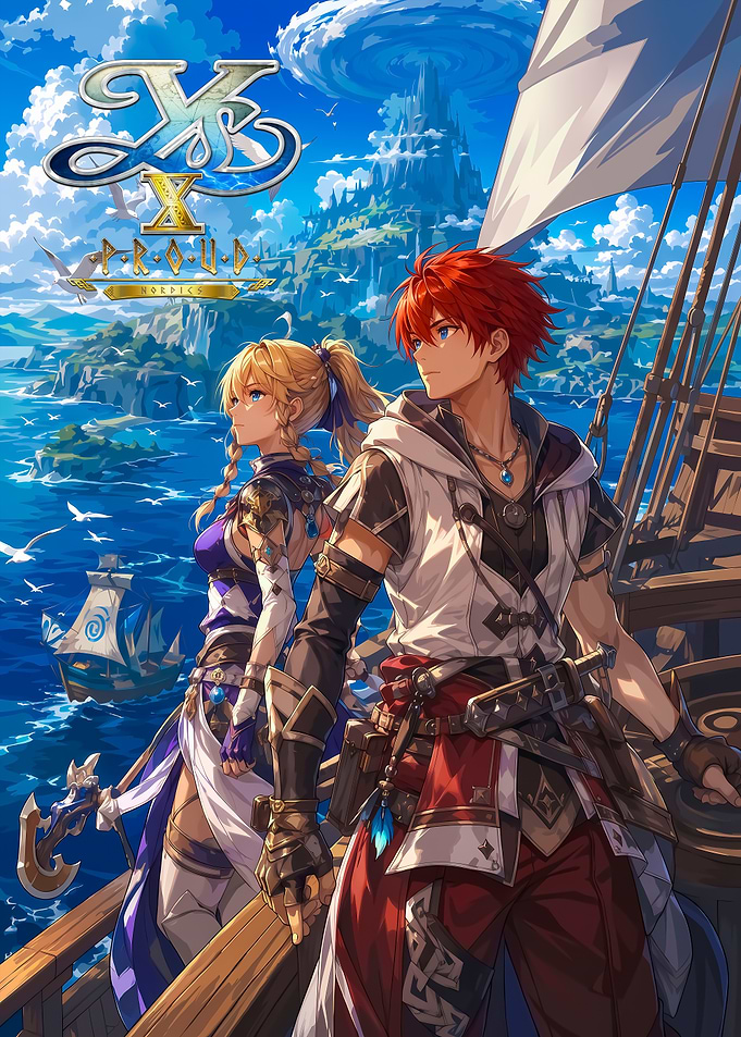 Ys X Nordics Game Art