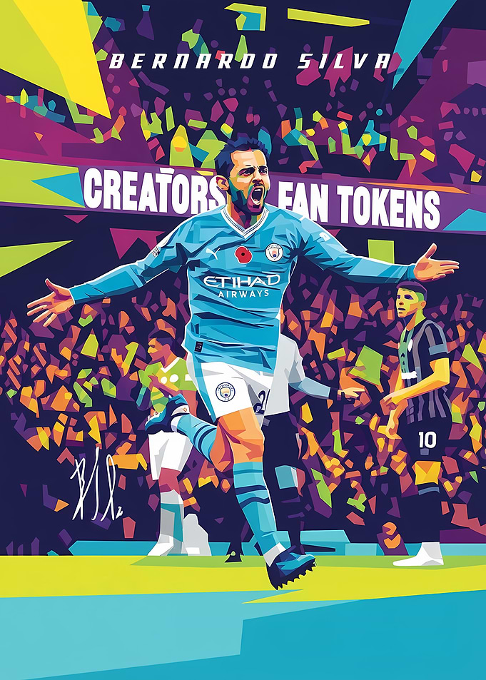 Bernardo Silva Pop Art Poster