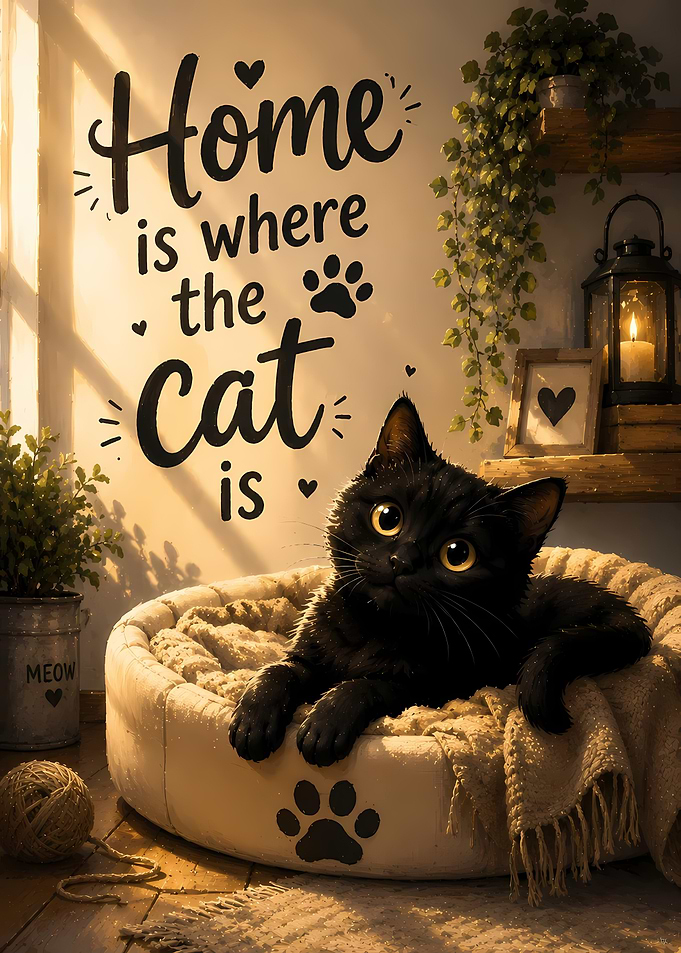Home Is Where The Cat Is