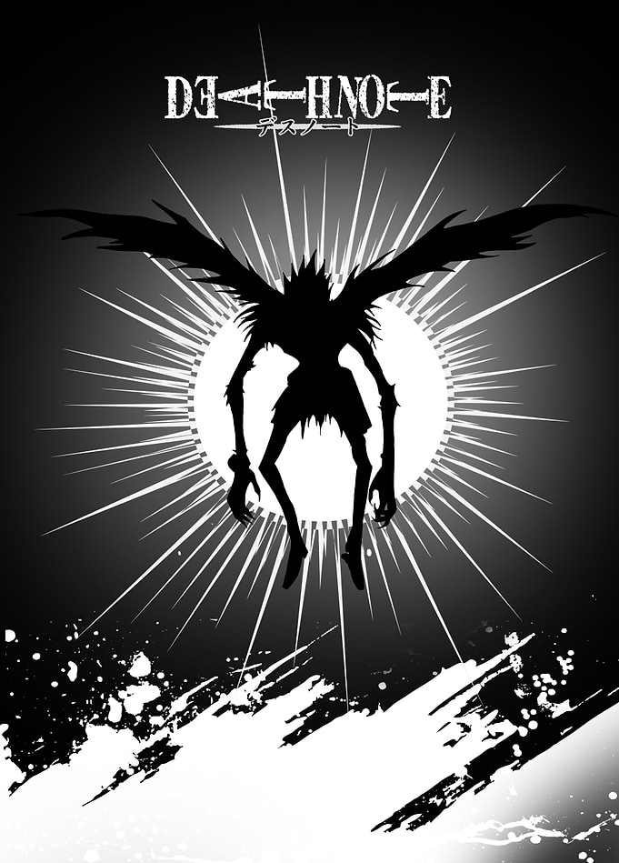 Death Note: Shinigami's Ominous Silhouette