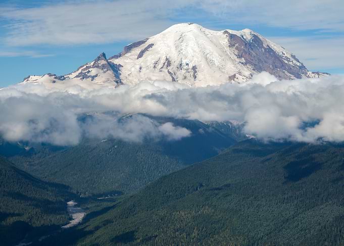 Mount Rainier Above the Clouds