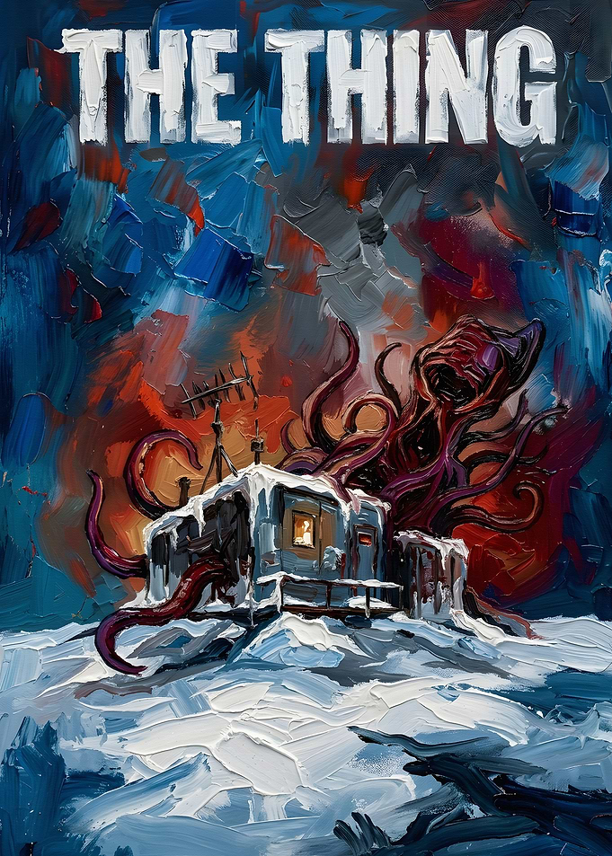 The Thing Horror Movie Poster