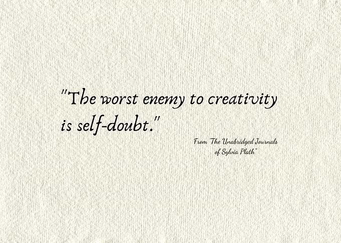 Sylvia Plath Inspirational Quote Art