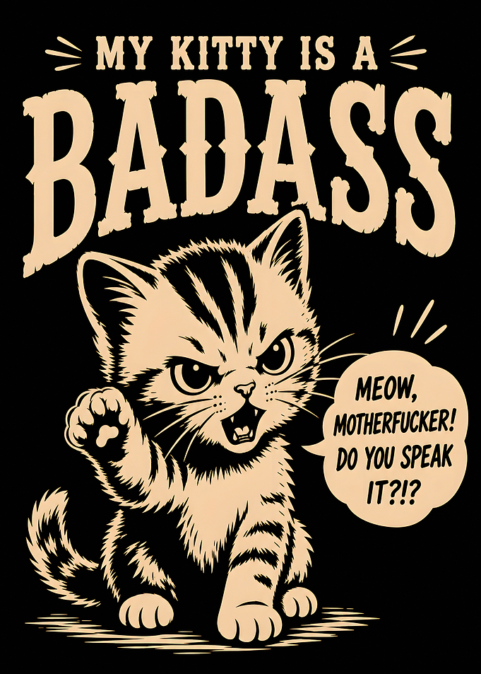 Badass Kitten