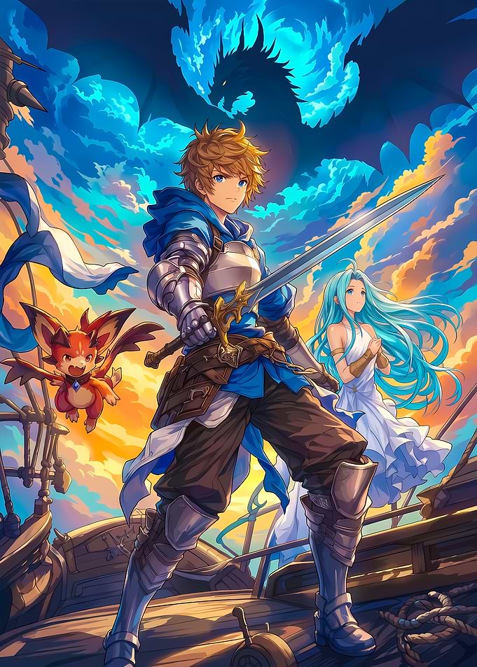 Granblue Fantasy Relink - Endless Ragnarok Adventure Scene