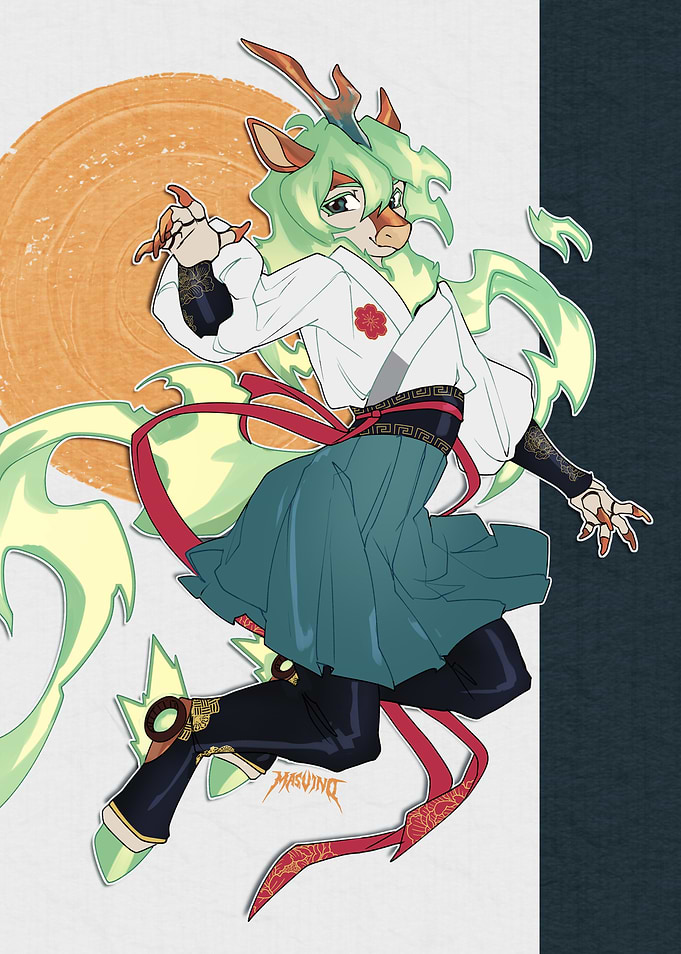 Mech Kirin furry