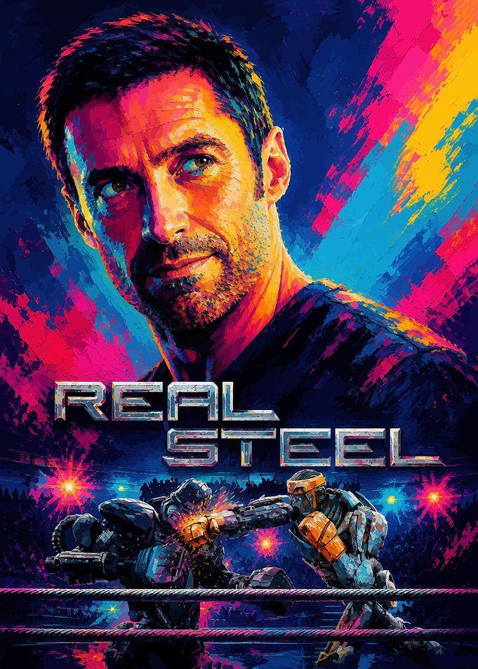 Real Steel Movie Poster Art