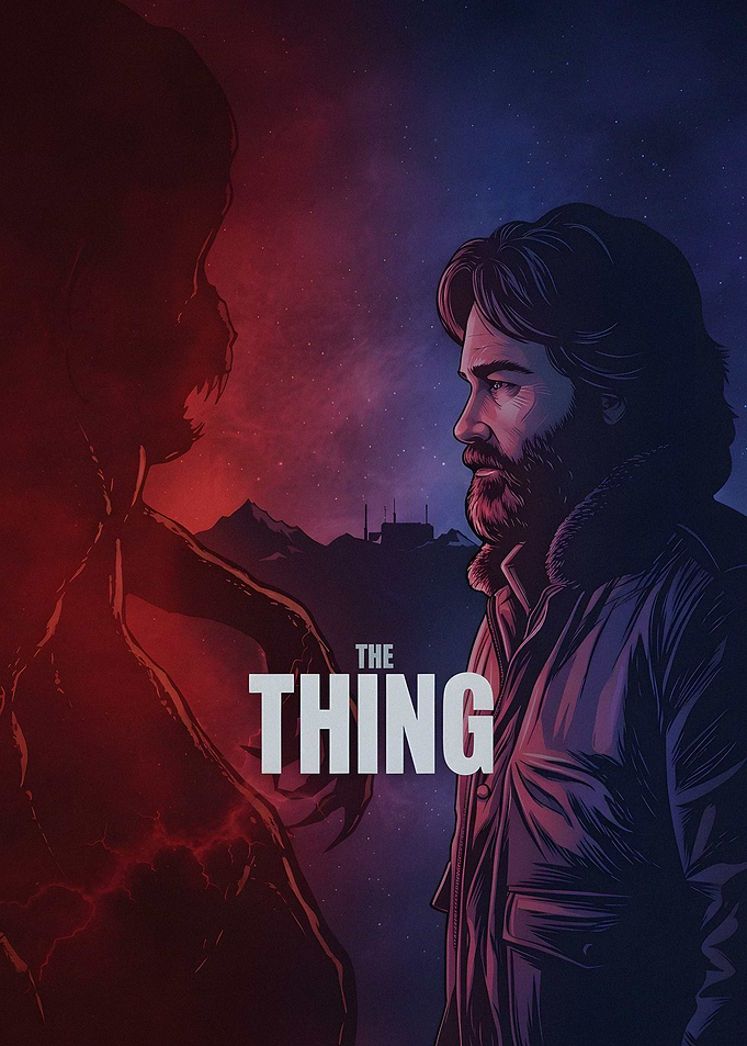The Thing Movie Poster Art