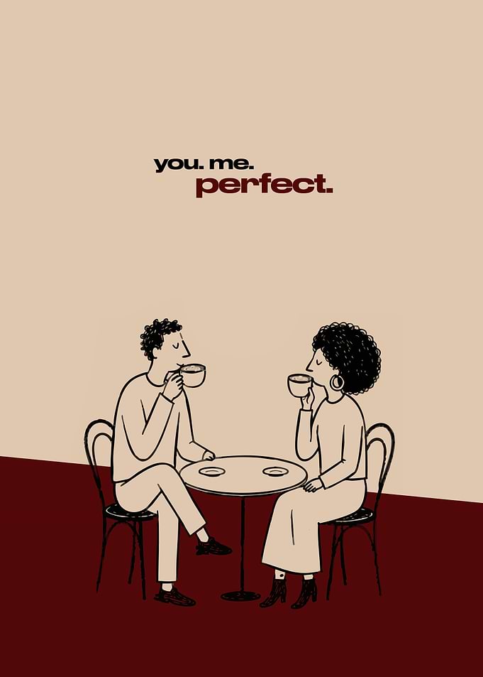 Coffee Date Funny Espresso Poster