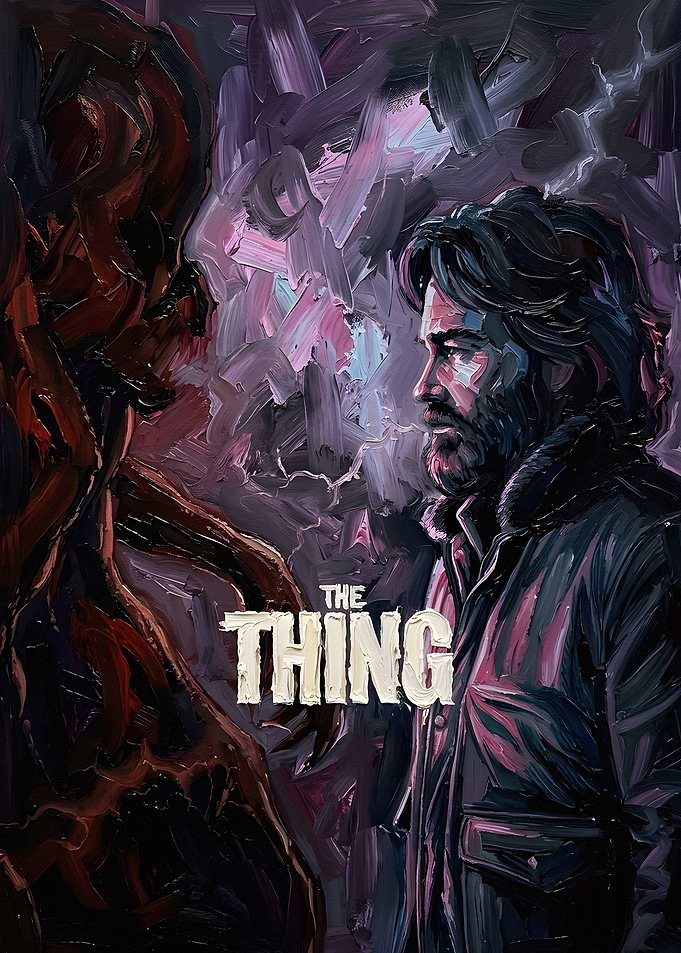 The Thing Movie Poster Art