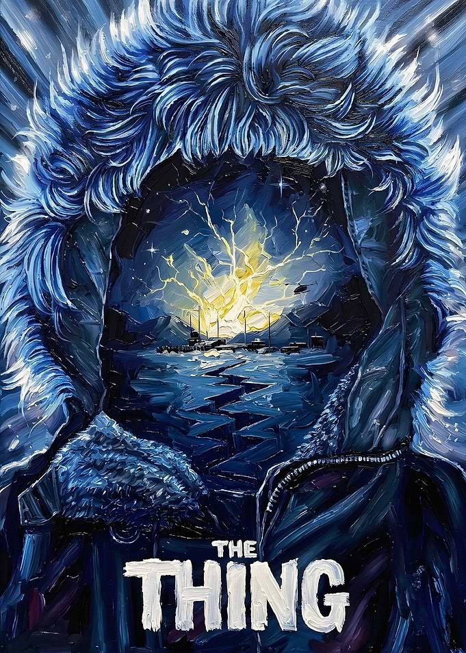 The Thing Movie Poster Art