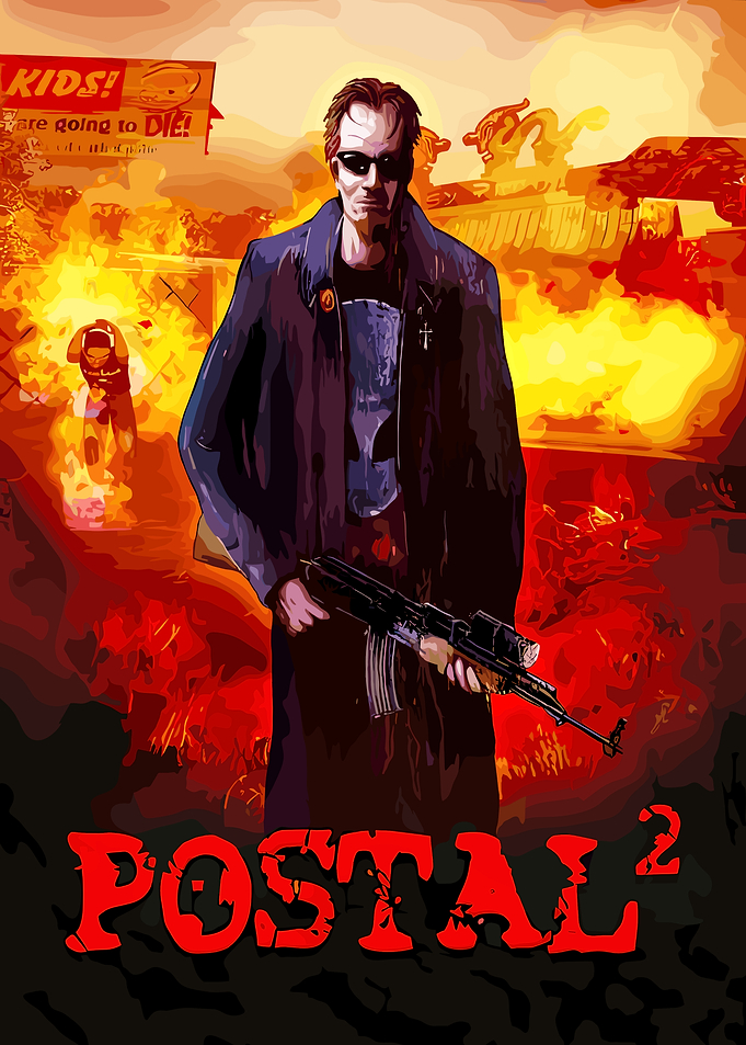 Postal 2 Video Game Poster