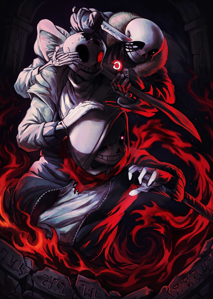 Undertale Sans AU Fan Art