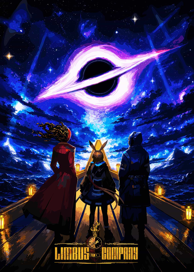 Limbus Company Black Hole Poster