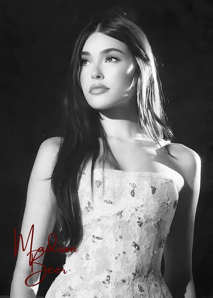 Madison Beer Portrait in Lace Dress