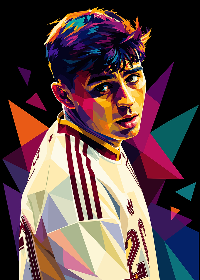 Gavi WPAP Pop Art Portrait