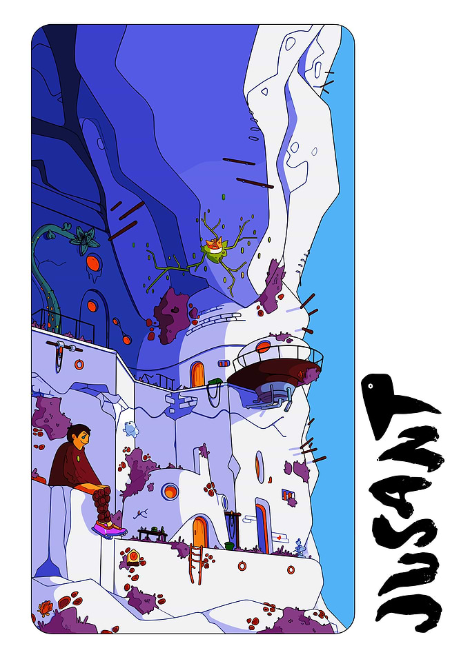 Jusant Game Concept Art