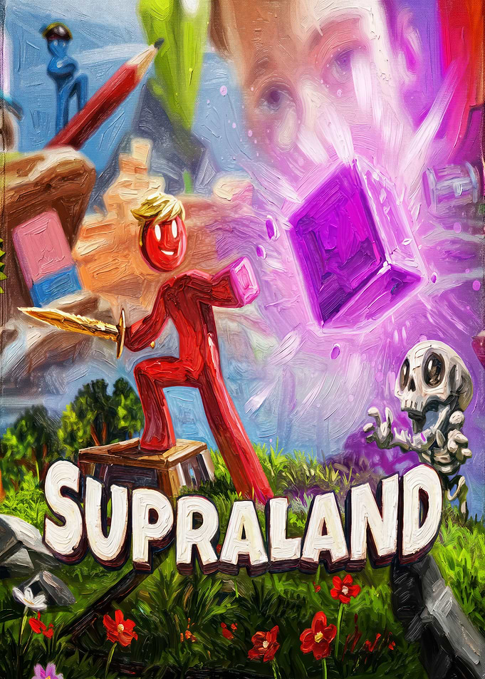 Supraland Video Game Poster Art