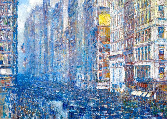 Fifth Avenue New York Painting