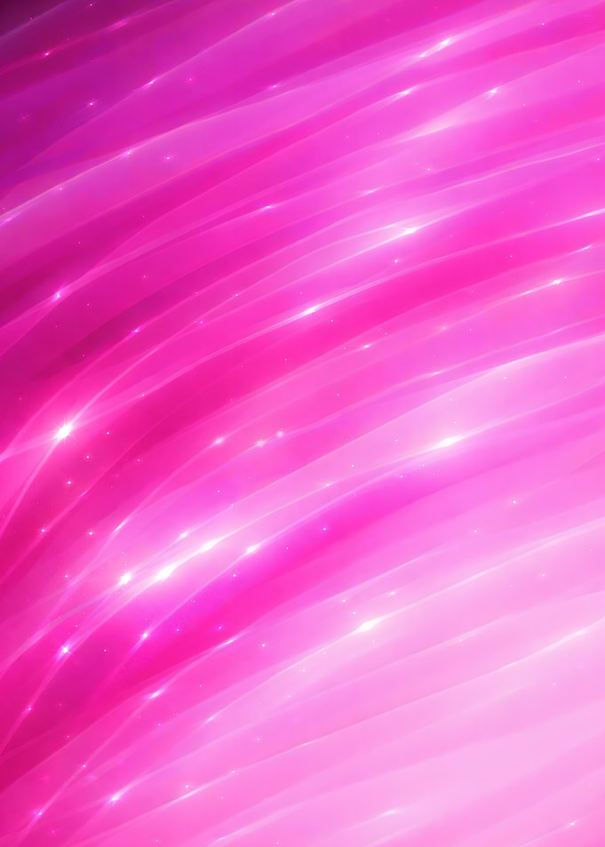 Abstract Pink Wavy Light Background