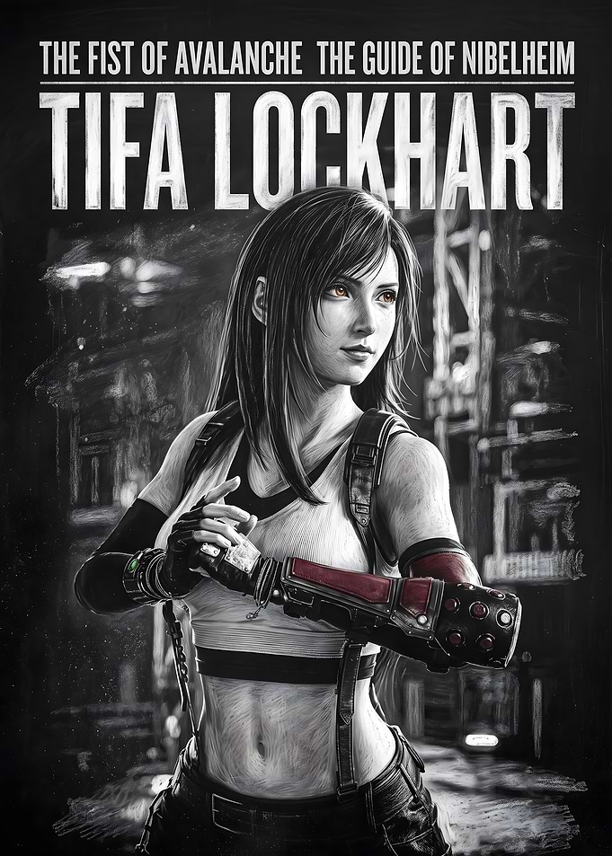 Tifa Lockhart Final Fantasy Poster