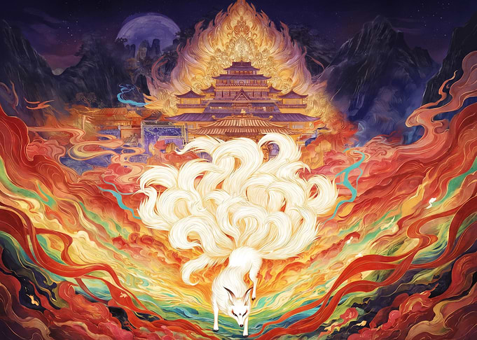 Nine-Tailed Fox and Ancient Palace