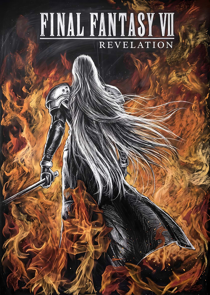Sephiroth Final Fantasy VII Revelation Poster