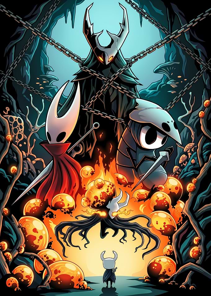 Hollow Knight Characters and Infection