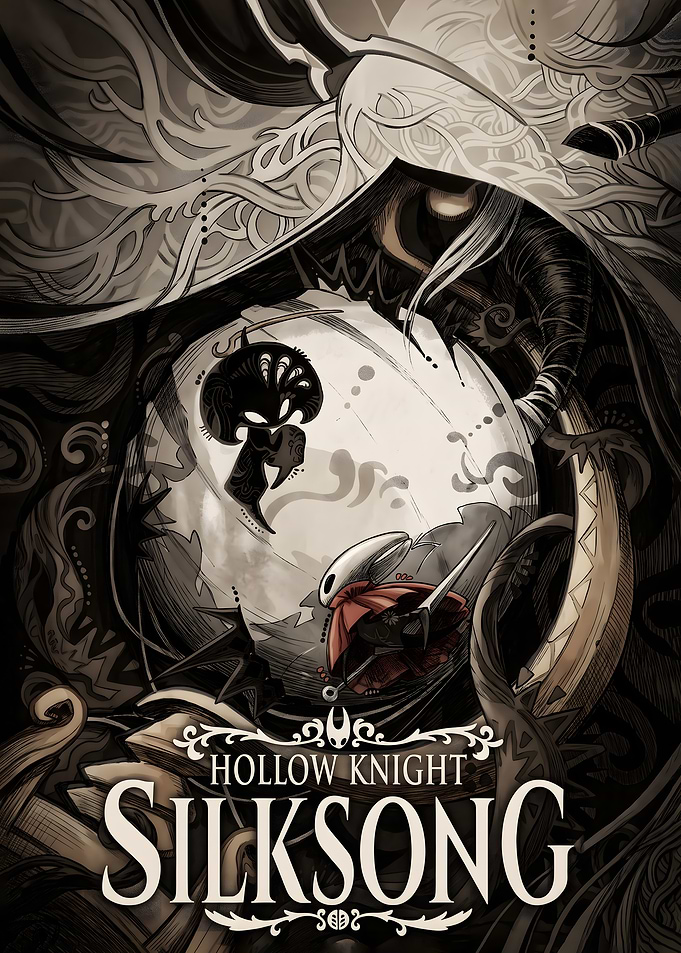 Hollow Knight Silksong Fan Art Poster