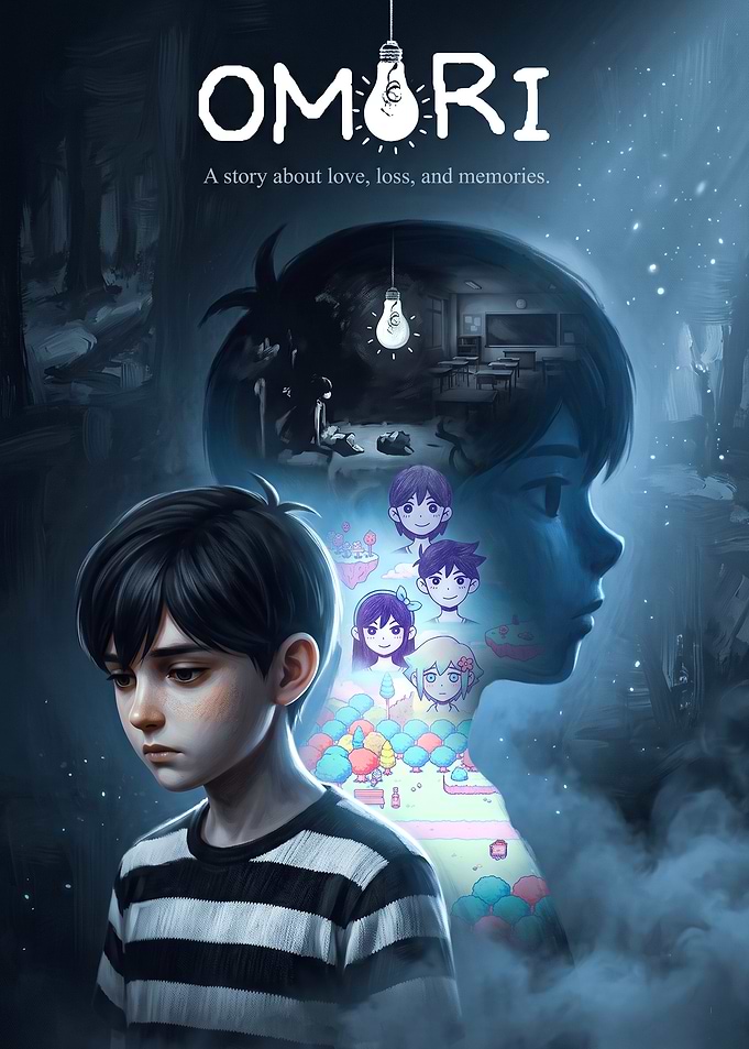 Omori Game Poster Art