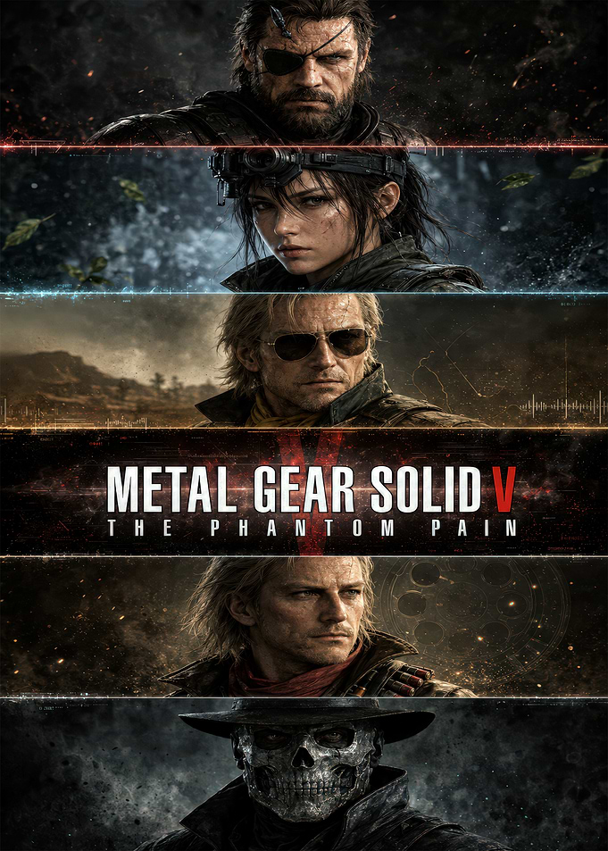 Metal Gear Solid V Poster