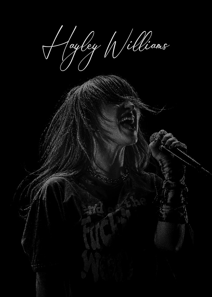 Hayley Williams Noir Portrait